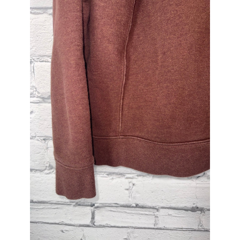 VRST Mens Dark Red Brown Crewneck Pullover Sweatshirt Size Large Athletic - Picture 3 of 6